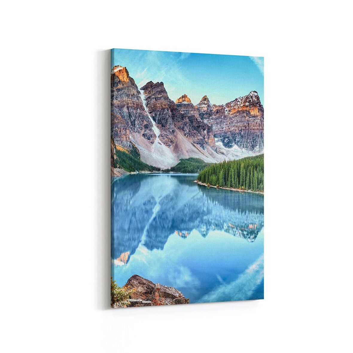 Olla 14150D Doğa / Manzara Görseli Dikey Kanvas Tablo (Ölçü: 70X105)