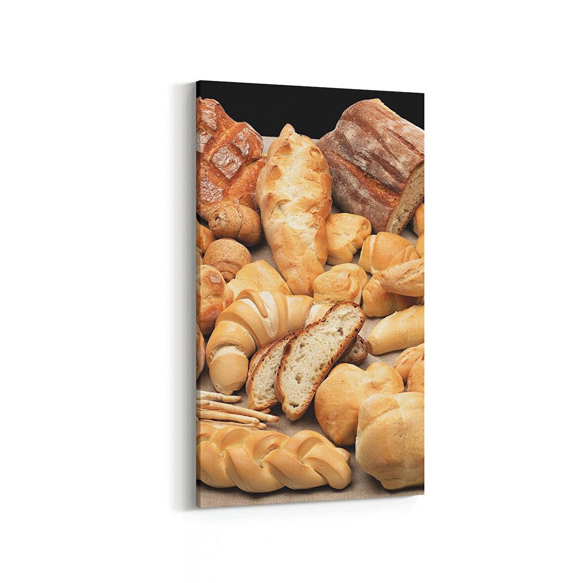 Olla 15214DD Gıda Görseli Dikey Dar Kanvas Tablo (Ölçü: 60X120)