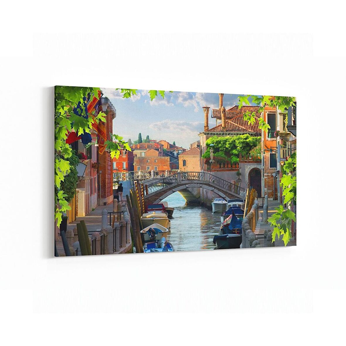 Olla 18741Y Yapı Görseli Yatay Kanvas Tablo (Ölçü: 120X80)