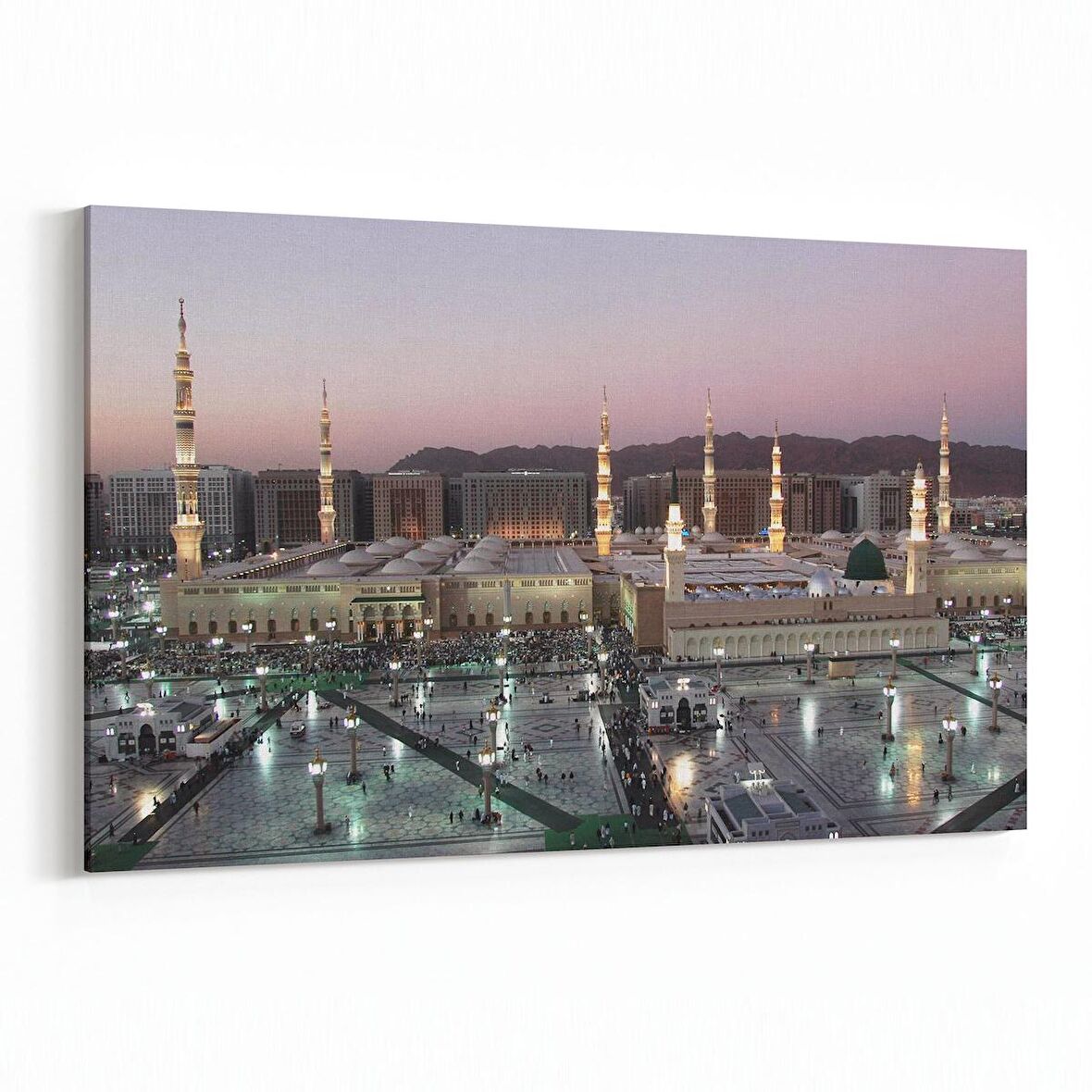 Olla 13118Y Dini Görsel Yatay Kanvas Tablo (Ölçü: 90X60)