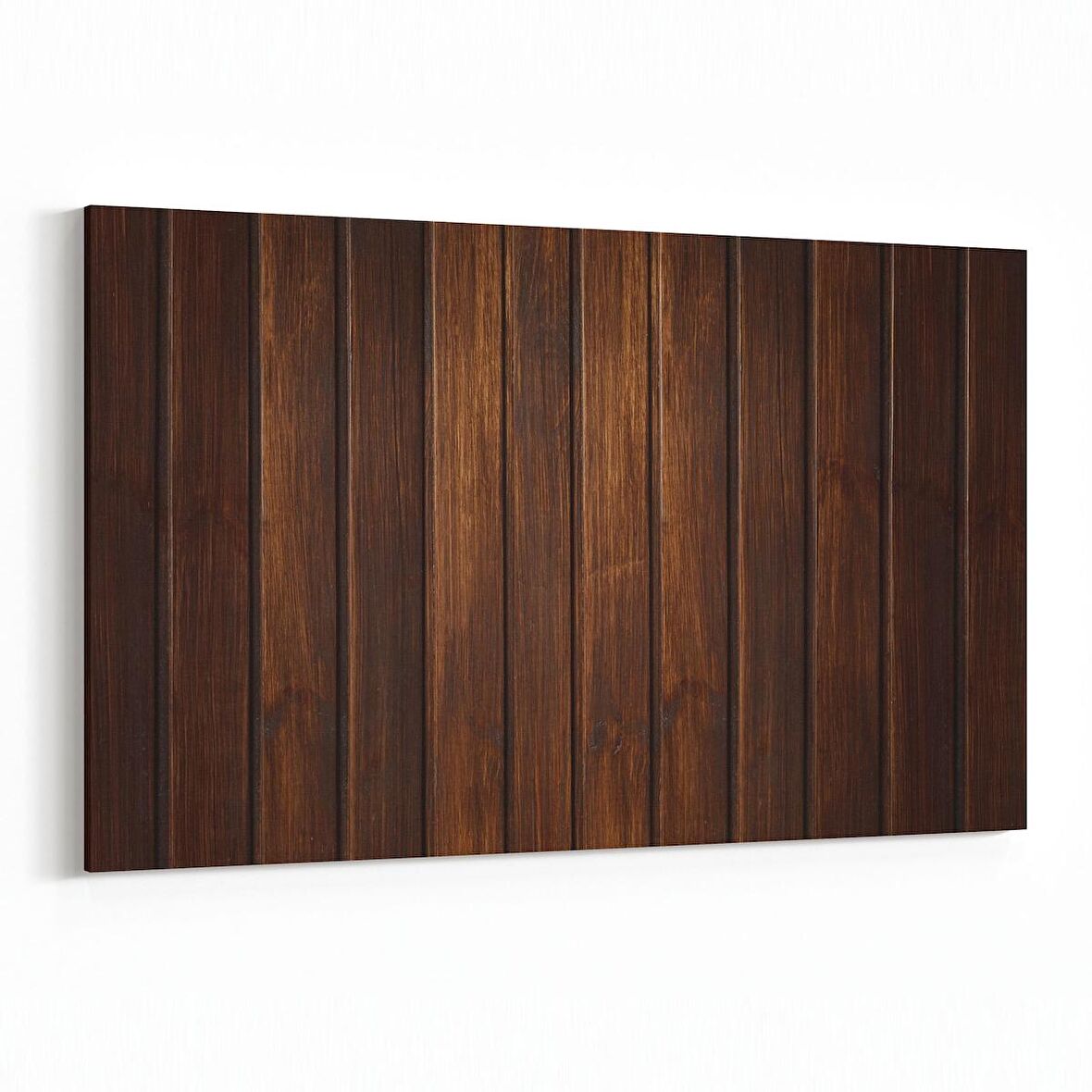 Olla 11988Y Ahşap Desen Görseli Yatay Kanvas Tablo (Ölçü: 30X20)