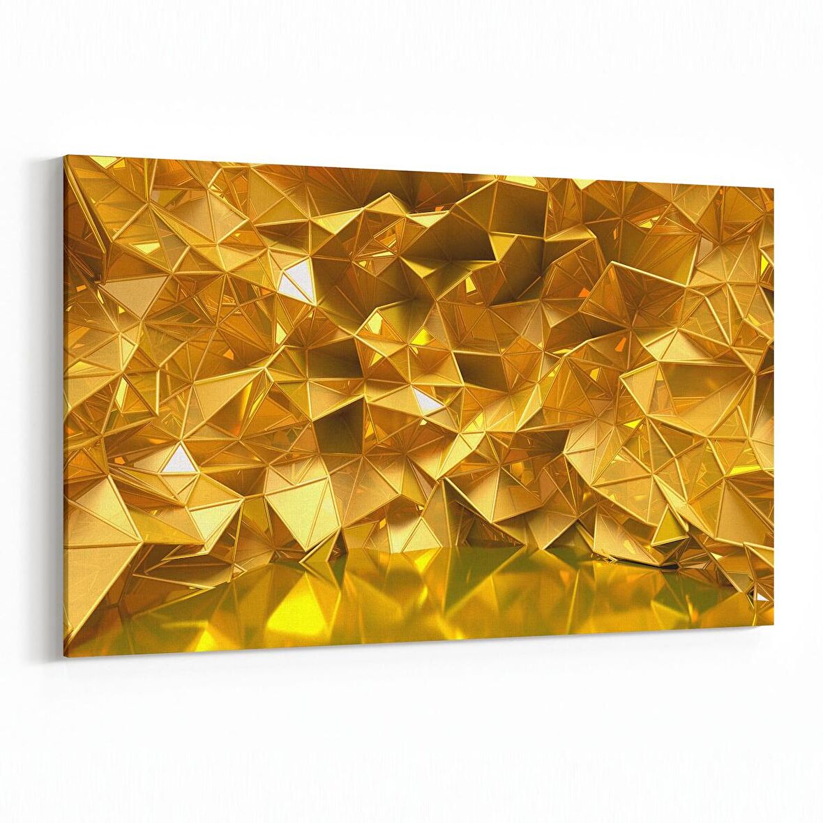 Olla 10153Y Abstract Görsel Yatay Kanvas Tablo (Ölçü: 90X60)