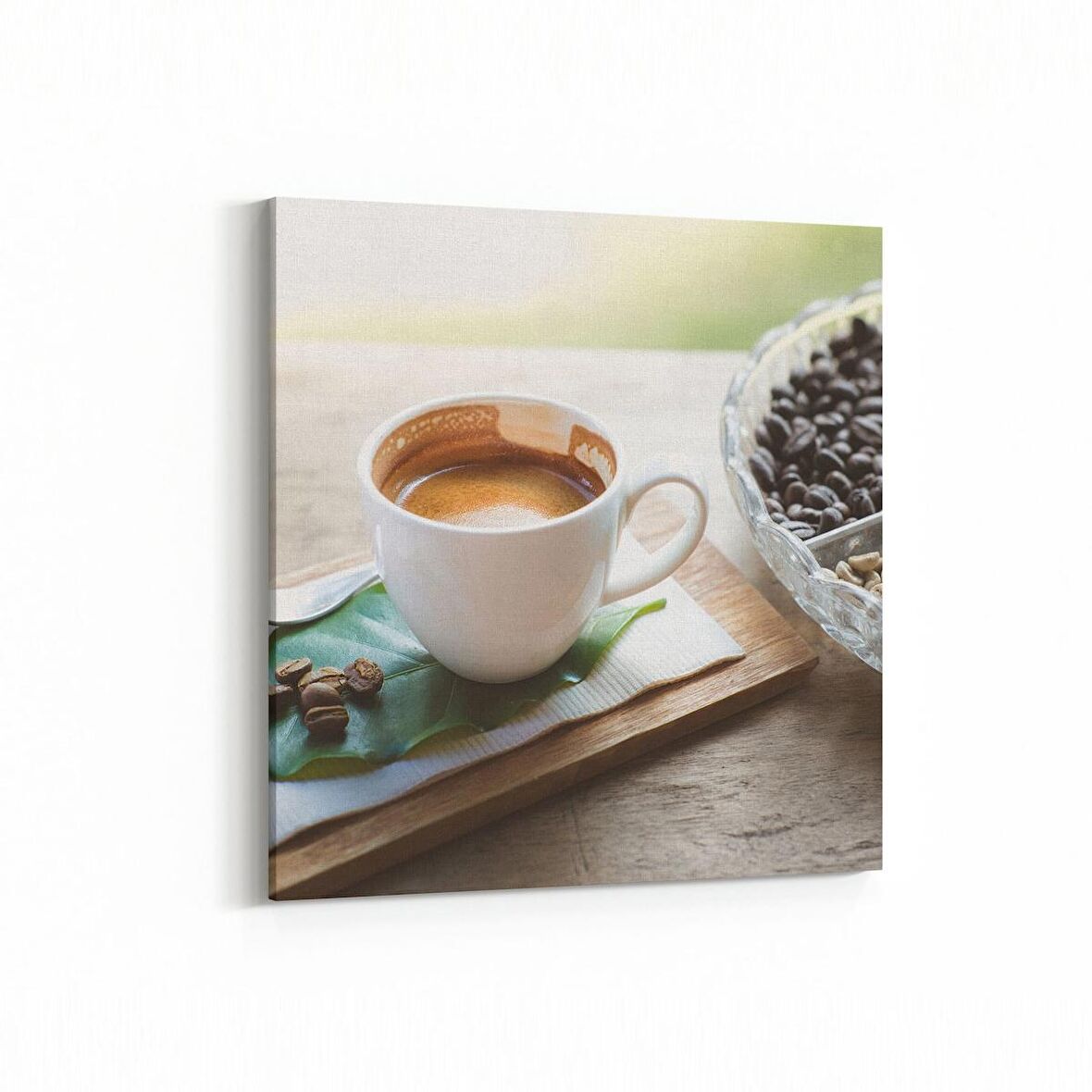 Olla 15306K Gıda Görseli Kare Kanvas Tablo (Ölçü: 25X25)