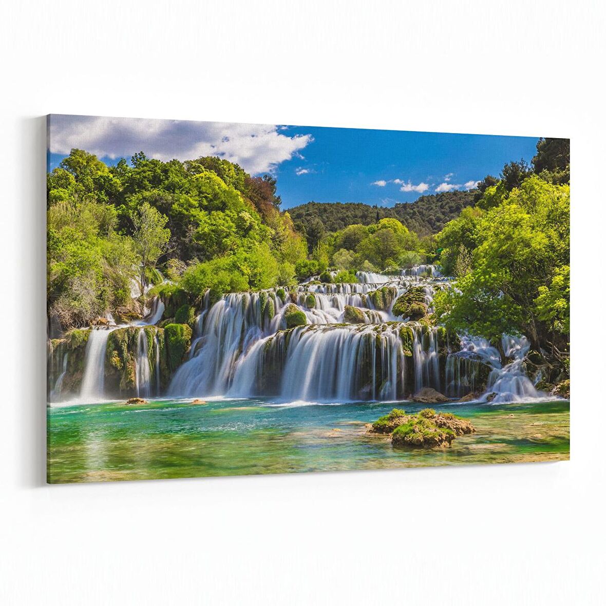 Olla 13993Y Doğa / Manzara Görseli Yatay Kanvas Tablo (Ölçü: 150X100)