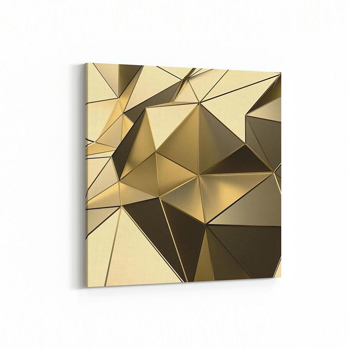 Olla 10141K Abstract Görsel Kare Kanvas Tablo (Ölçü: 25X25)