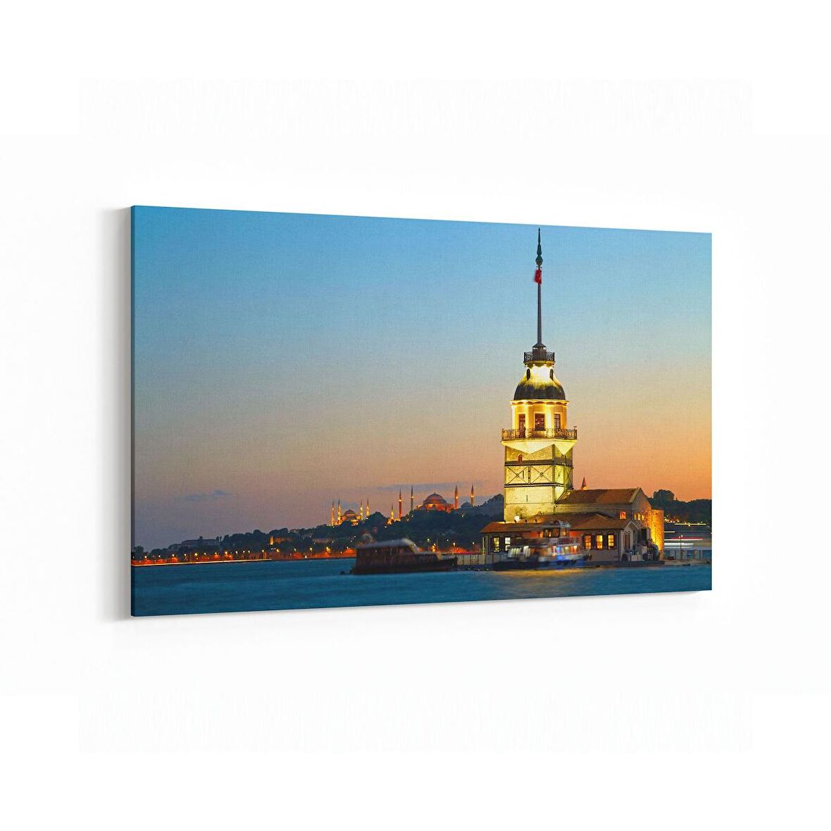 Olla 18135Y Yapı Görseli Yatay Kanvas Tablo (Ölçü: 30X20)