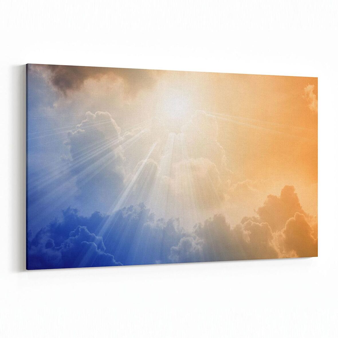 Olla 16099Y Günbatımı Görseli Yatay Kanvas Tablo (Ölçü: 30X20)