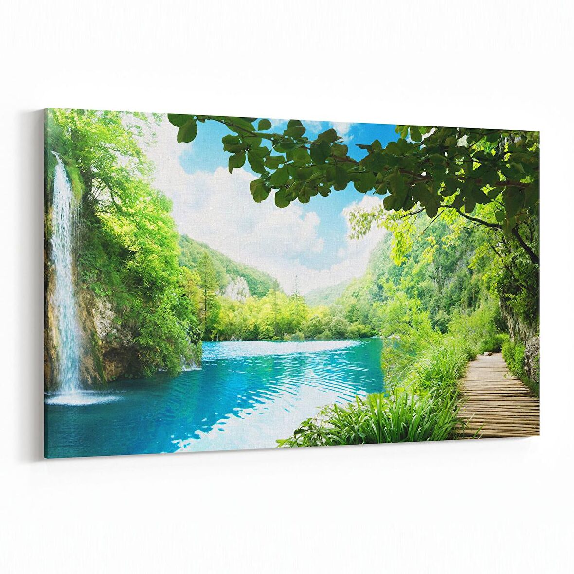 Olla 14568Y Doğa / Manzara Görseli Yatay Kanvas Tablo (Ölçü: 120X80)