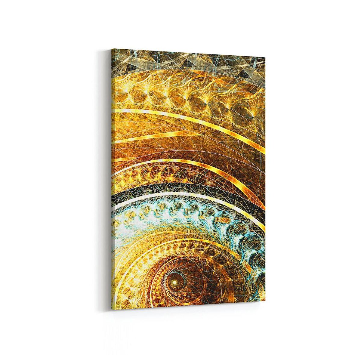 Olla 10206D Abstract Görsel Dikey Kanvas Tablo (Ölçü: 100X150)