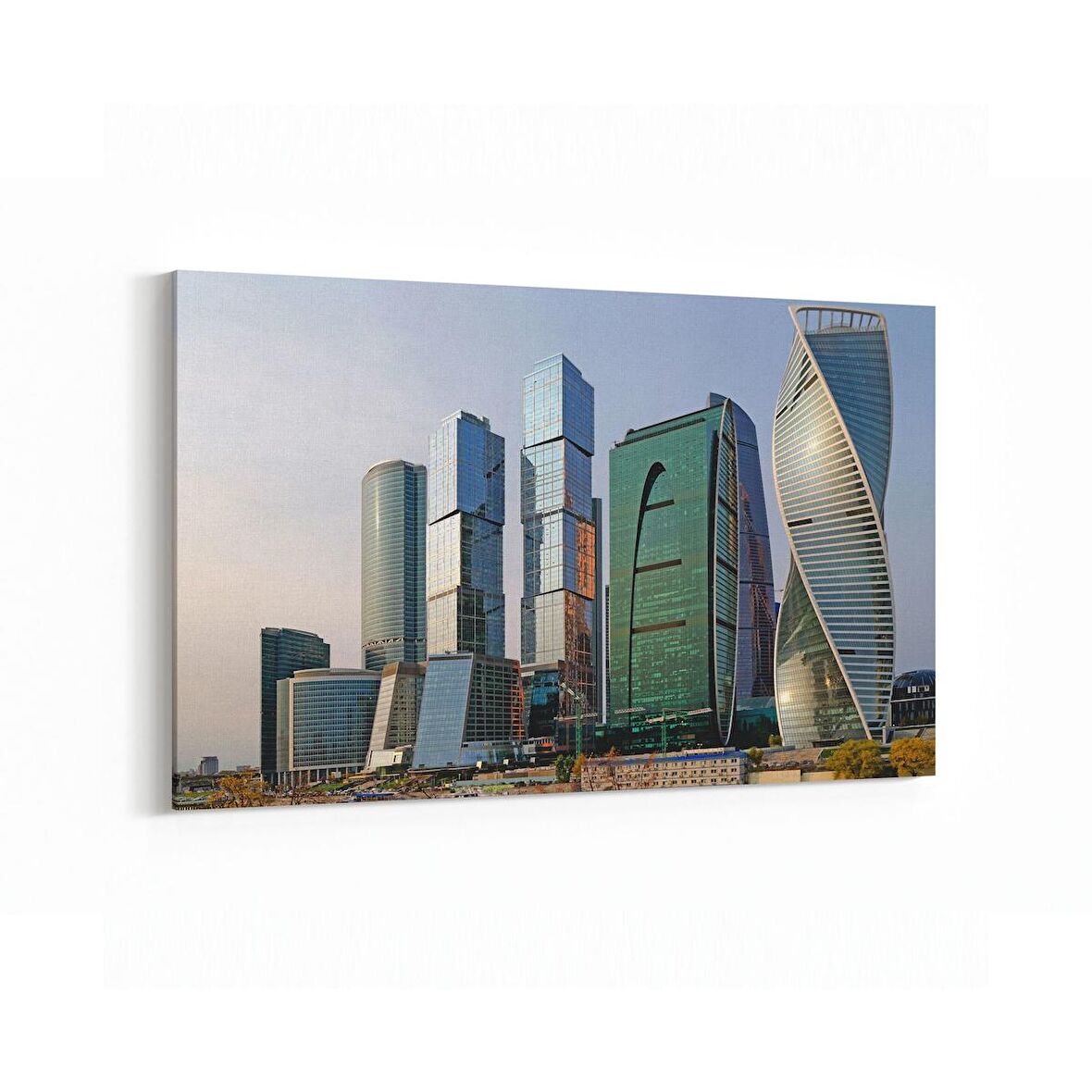 Olla 18904Y Yapı Görseli Yatay Kanvas Tablo (Ölçü: 120X80)