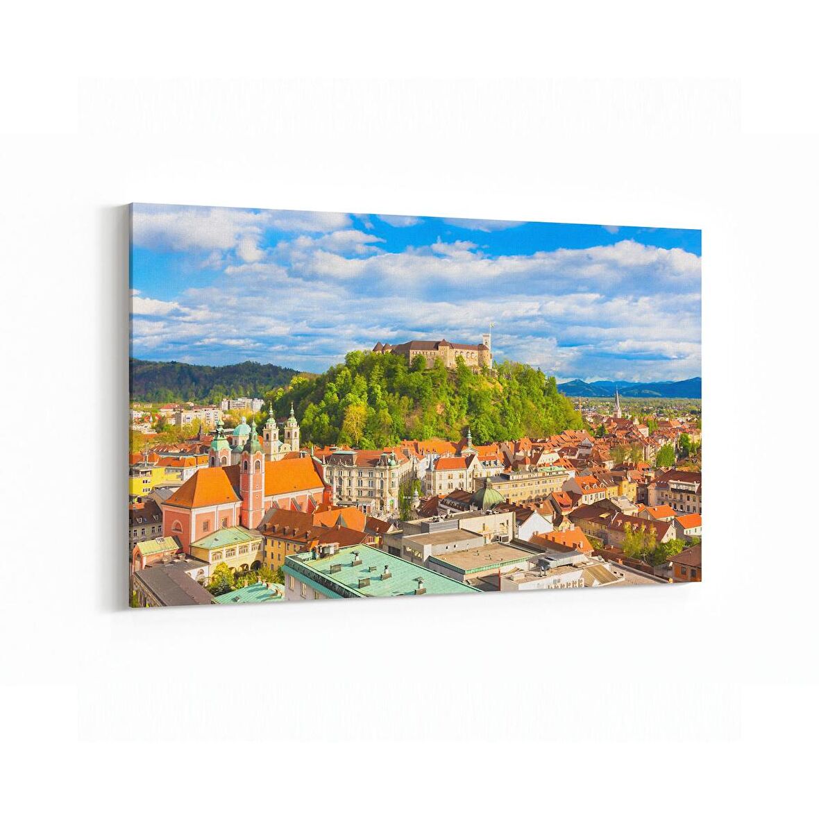 Olla 18275Y Yapı Görseli Yatay Kanvas Tablo (Ölçü: 45X30)