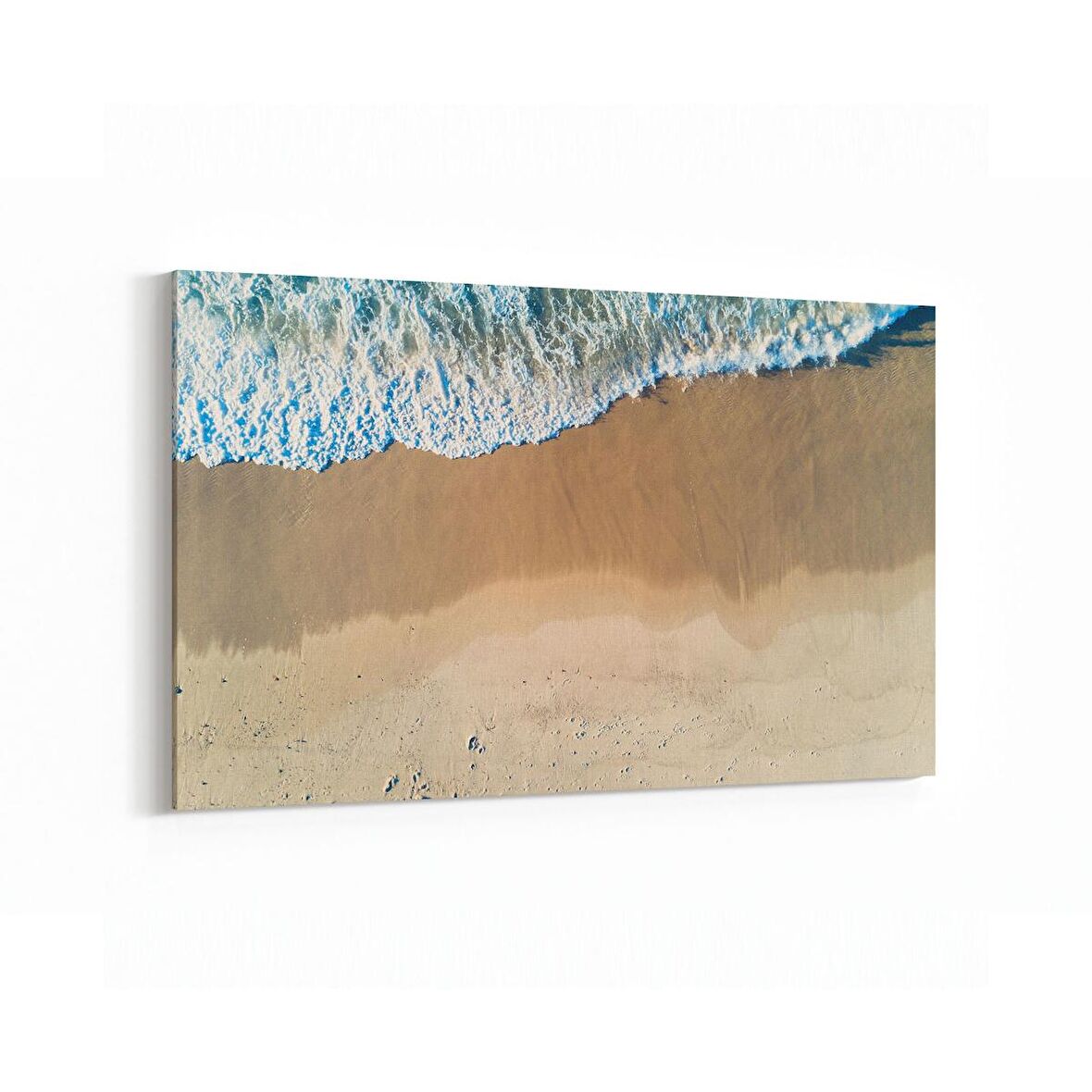 Olla 16598Y Kumsal / Sahil Görseli Yatay Kanvas Tablo (Ölçü: 90X60)