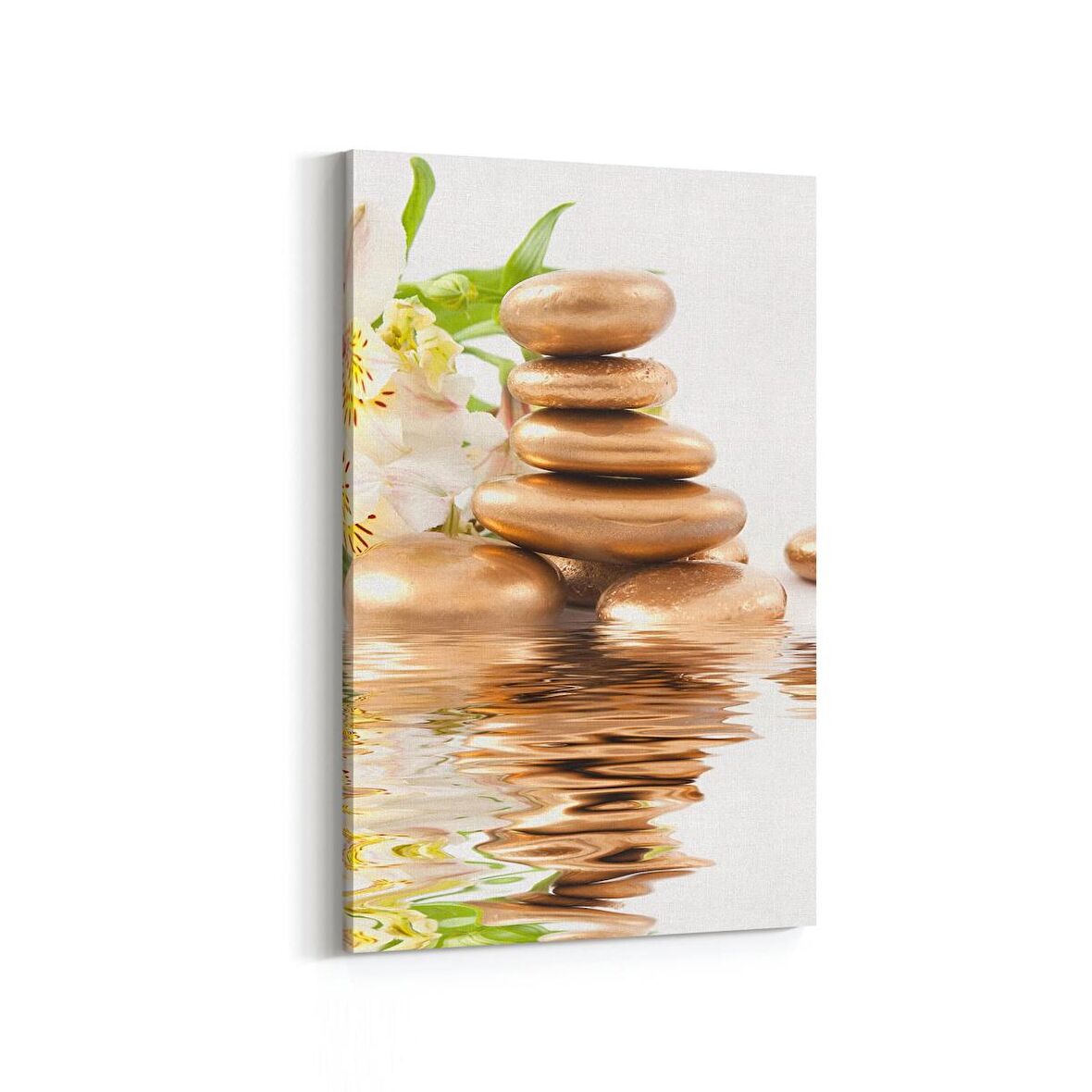 Olla 17037D Spa / Masaj Görseli Dikey Kanvas Tablo (Ölçü: 20X30)