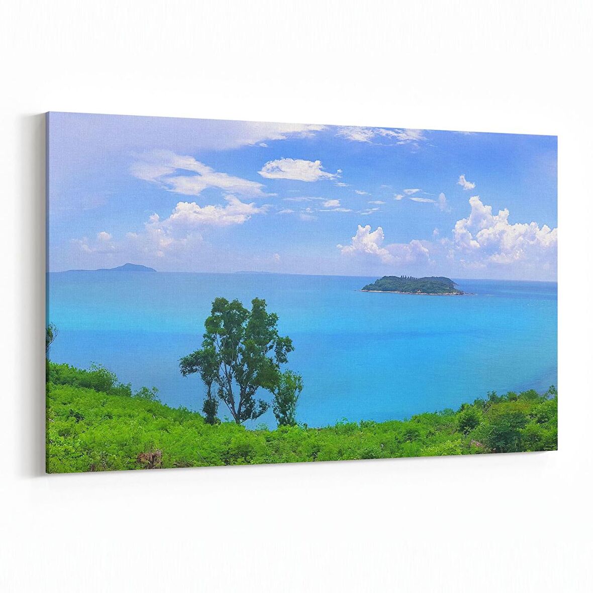 Olla 14481Y Doğa / Manzara Görseli Yatay Kanvas Tablo (Ölçü: 45X30)