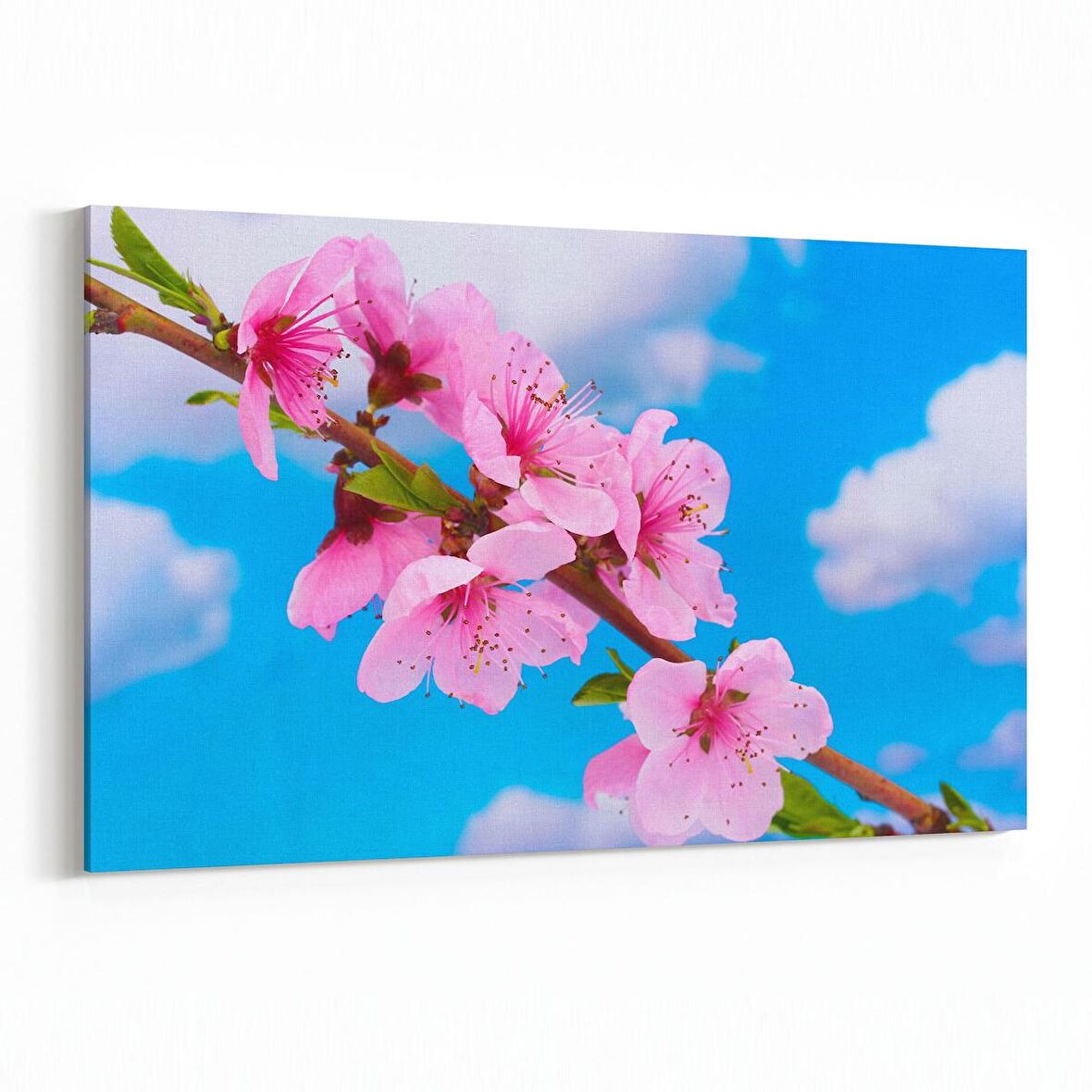 Olla 10469Y Ağaç Görseli Yatay Kanvas Tablo (Ölçü: 150X100)