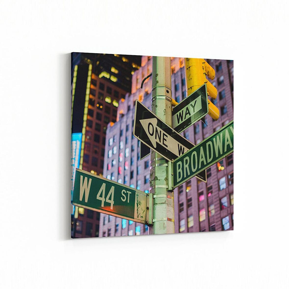 Olla 18905K Yapı Görseli Kare Kanvas Tablo (Ölçü: 60X60)