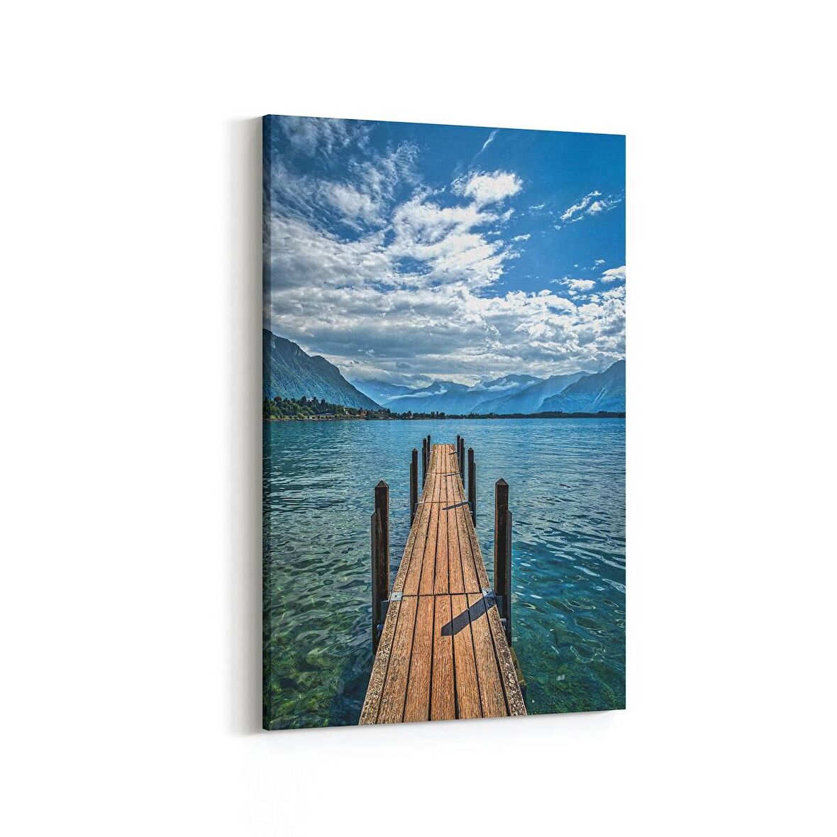 Olla 13940D Doğa / Manzara Görseli Dikey Kanvas Tablo (Ölçü: 60X90)