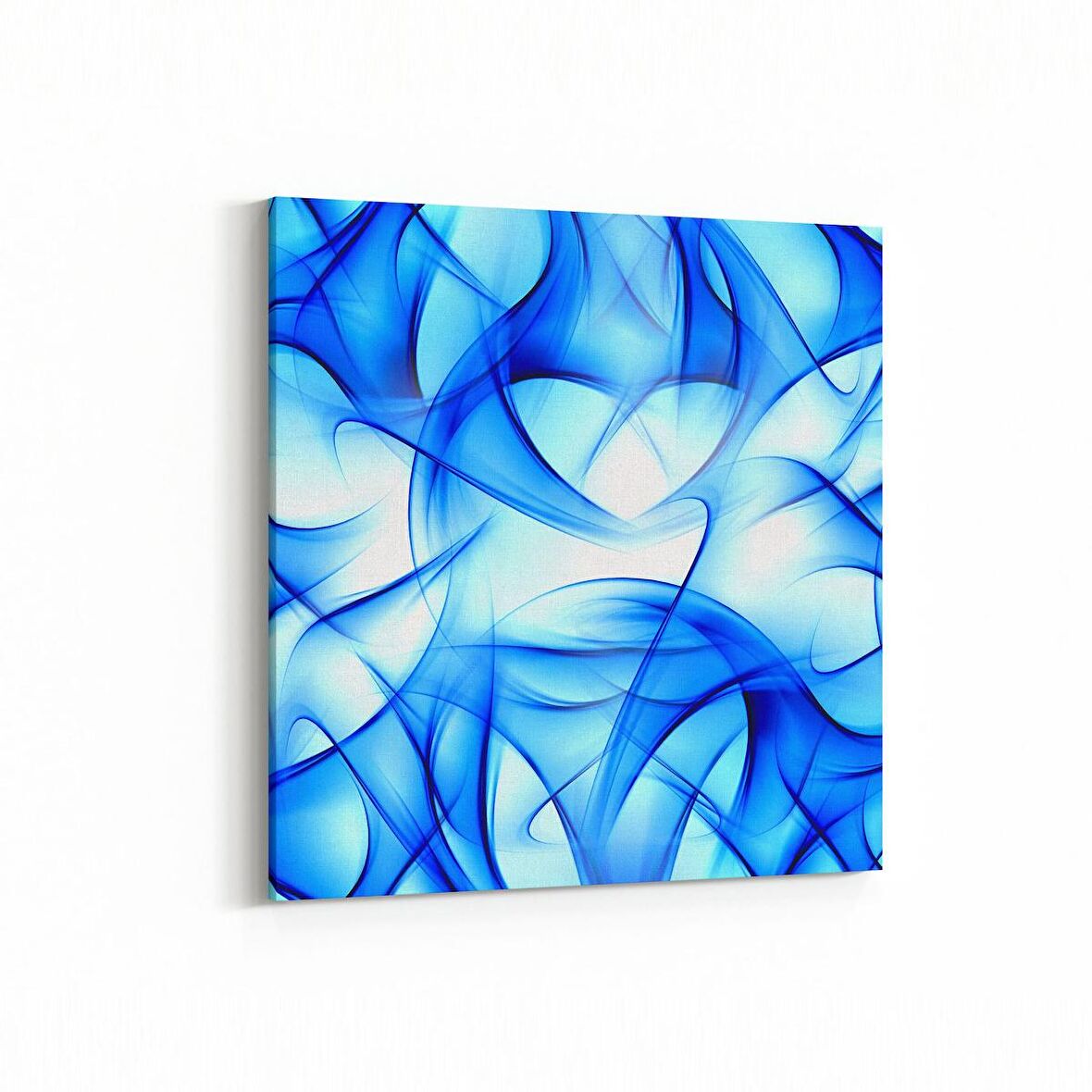 Olla 10159K Abstract Görsel Kare Kanvas Tablo (Ölçü: 25X25)