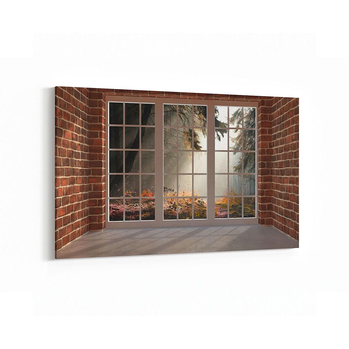 Olla 18155Y Yapı Görseli Yatay Kanvas Tablo (Ölçü: 70X50)