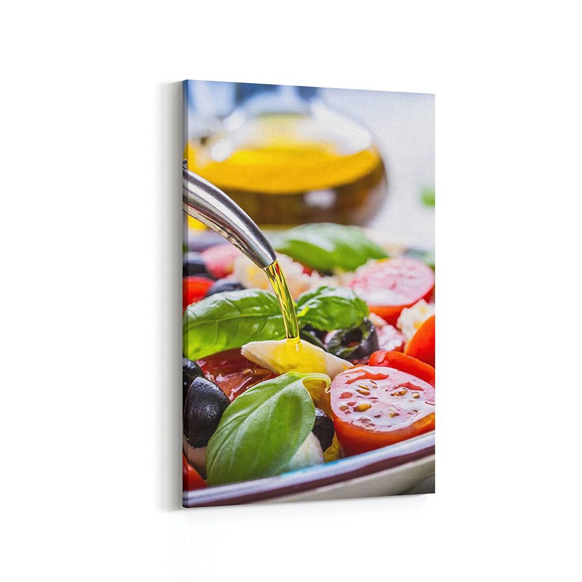 Olla 15149D Gıda Görseli Dikey Kanvas Tablo (Ölçü: 100X150)