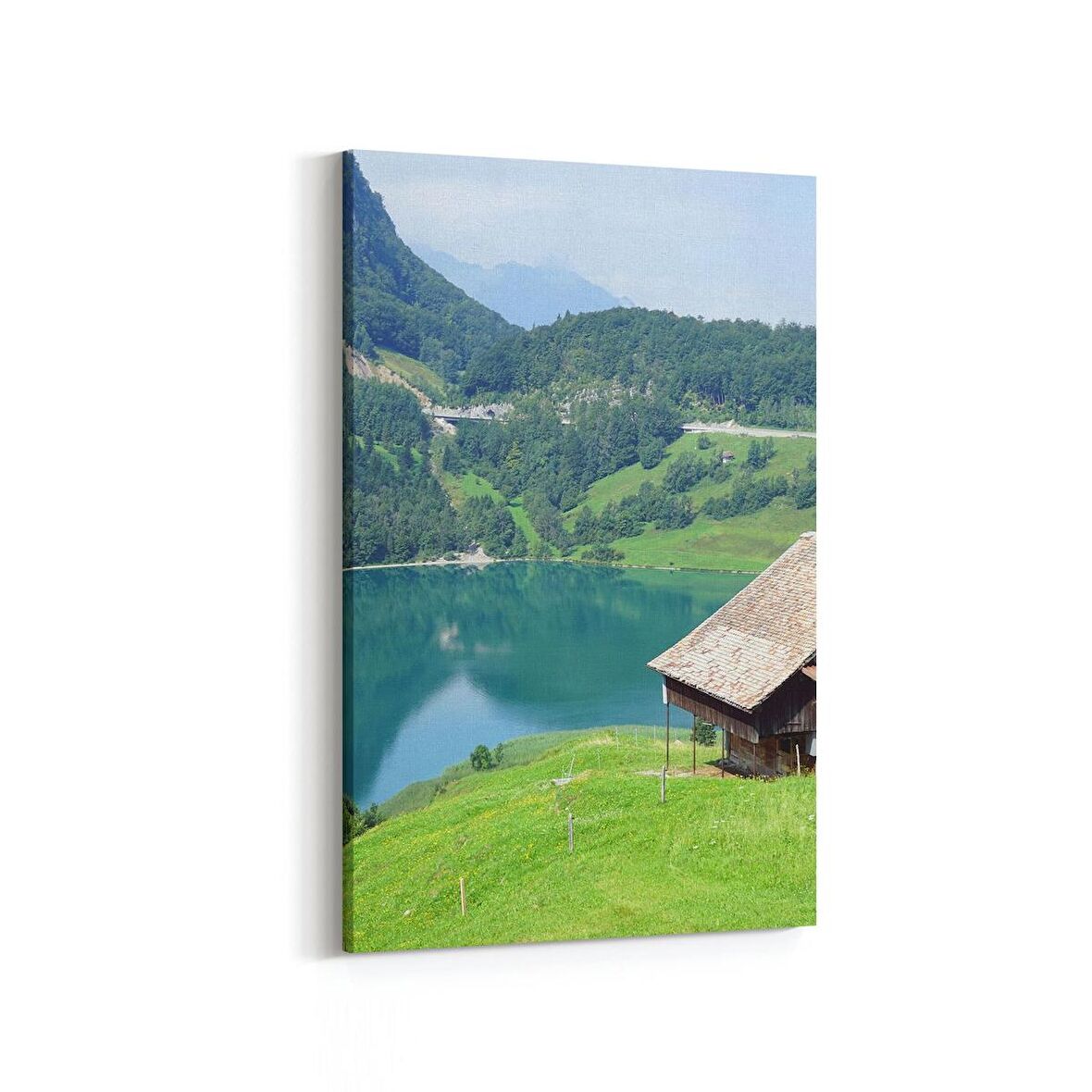 Olla 13945D Doğa / Manzara Görseli Dikey Kanvas Tablo (Ölçü: 70X105)