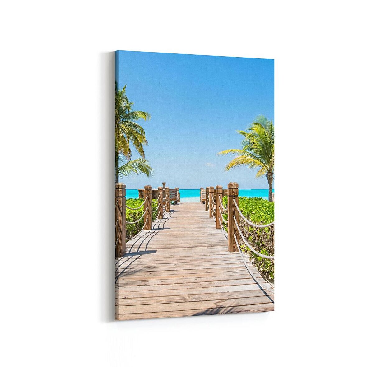 Olla 14214D Doğa / Manzara Görseli Dikey Kanvas Tablo (Ölçü: 70X105)