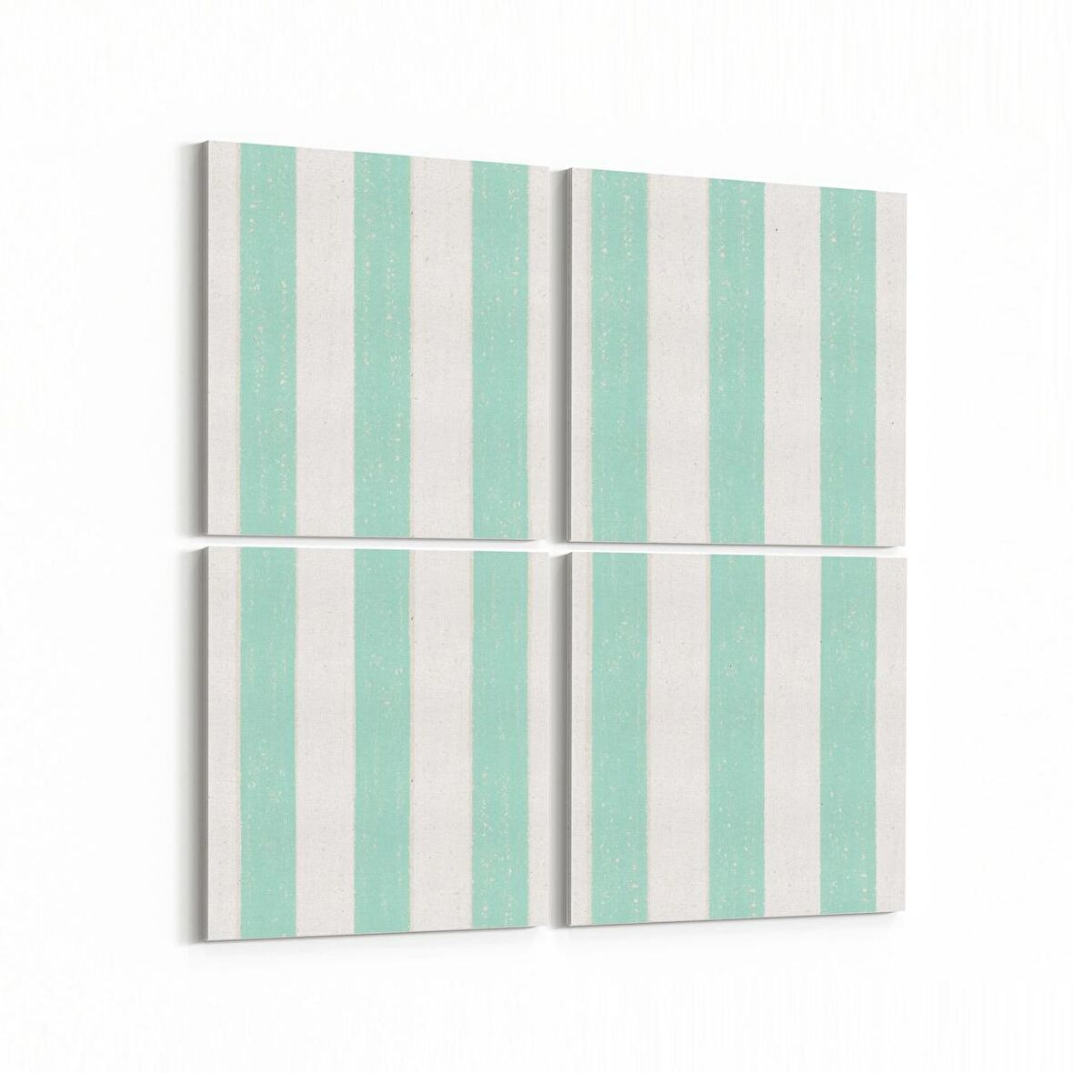 Olla 12745K4 Çocuk Odası Görseli 4'lü Kanvas Tablo (Ölçü: 145X145)