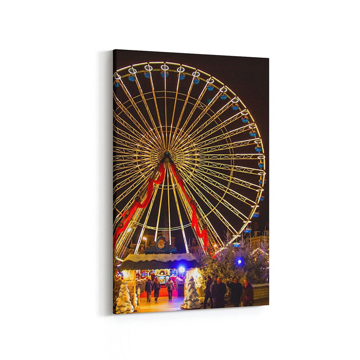 Olla 18059D Yapı Görseli Dikey Kanvas Tablo (Ölçü: 60X90)