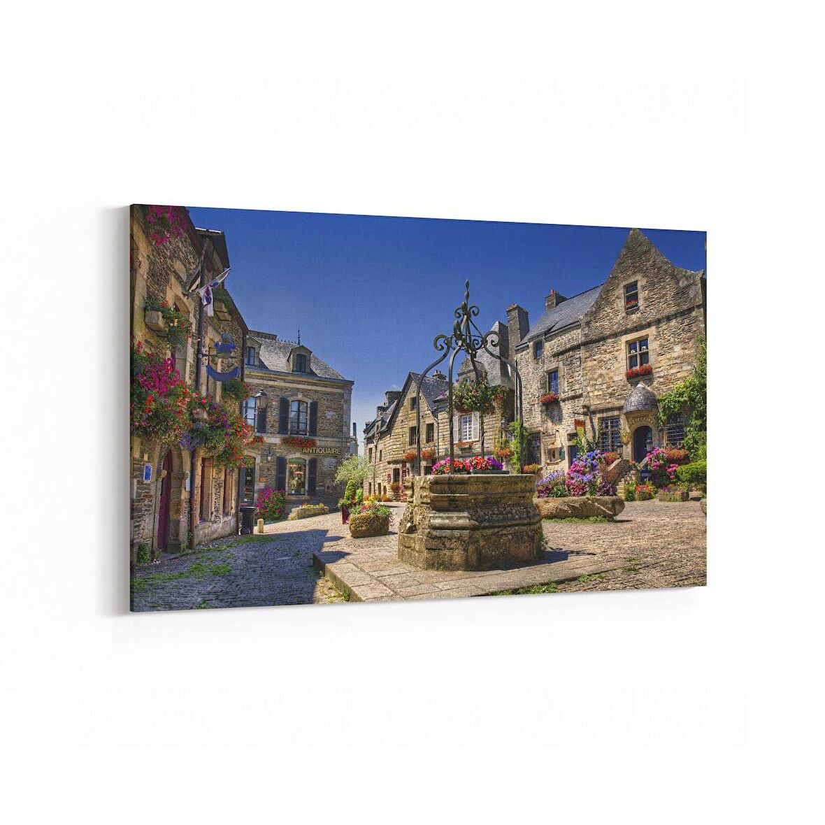 Olla 18432Y Yapı Görseli Yatay Kanvas Tablo (Ölçü: 150X100)