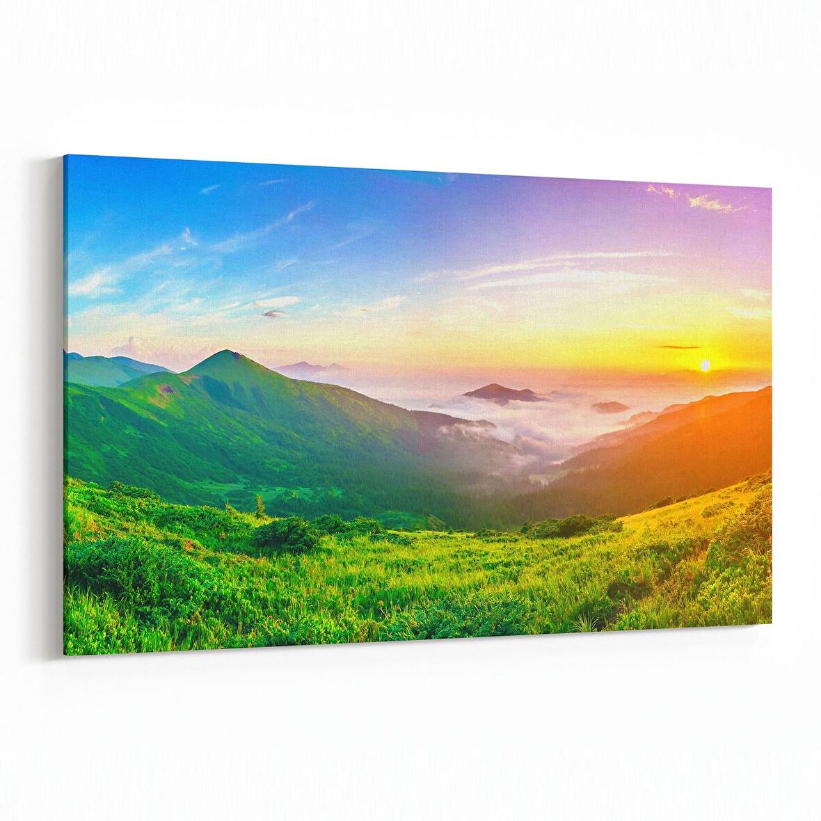 Olla 13173Y Doğa / Manzara Görseli Yatay Kanvas Tablo (Ölçü: 150X100)