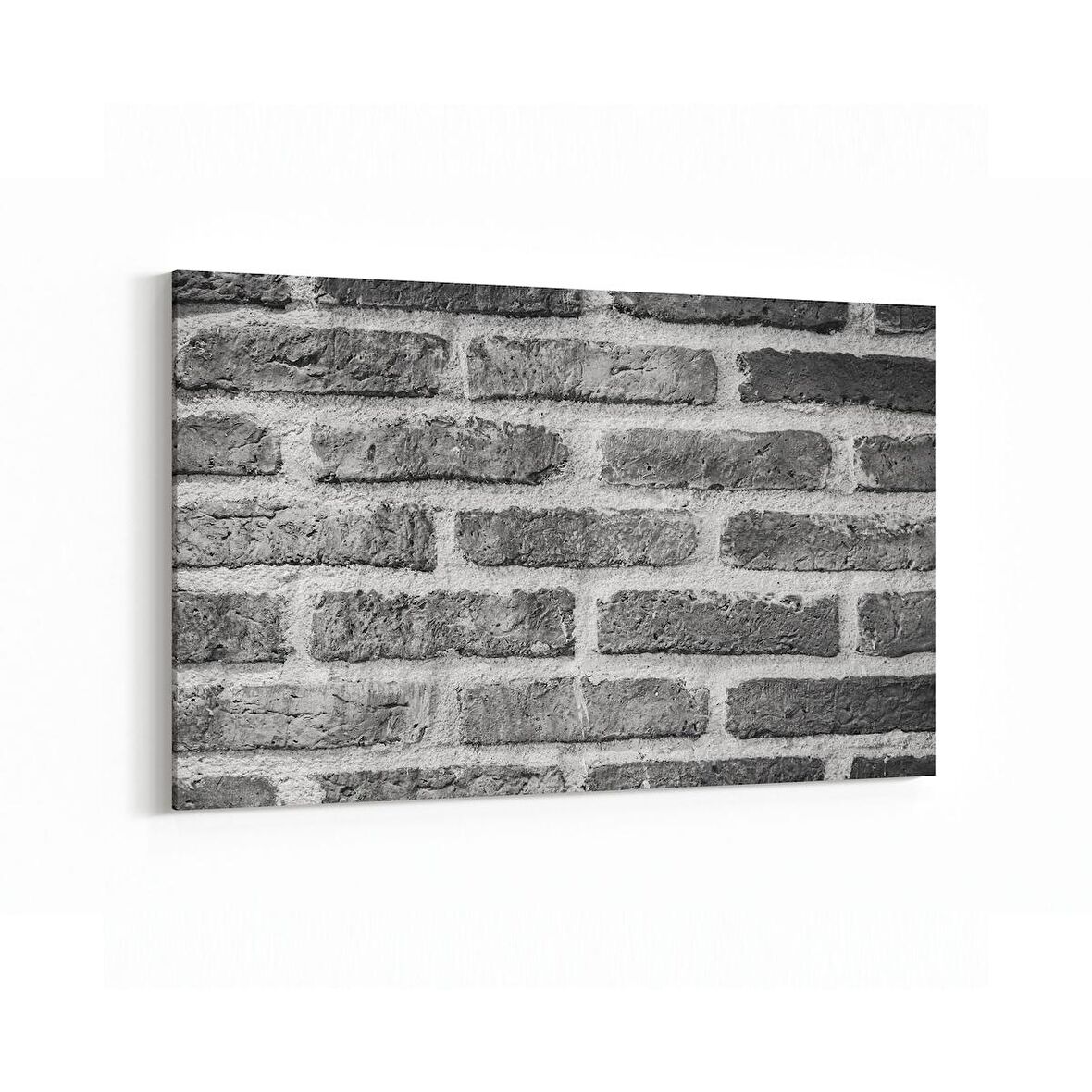 Olla 17385Y Taş / Tuğla Görseli Yatay Kanvas Tablo (Ölçü: 150X100)