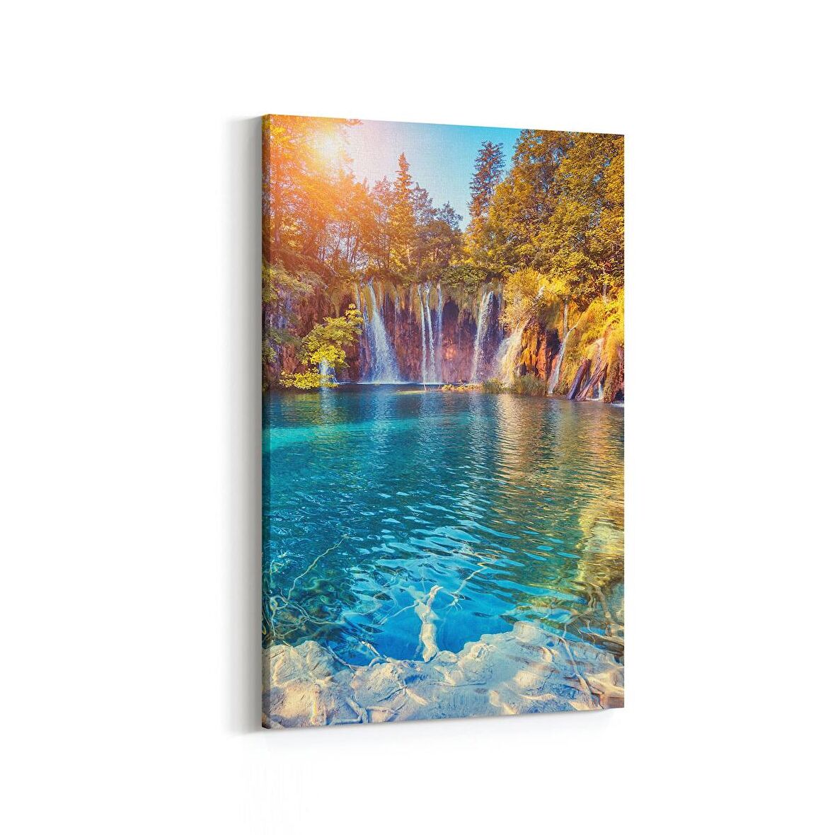 Olla 13813D Doğa / Manzara Görseli Dikey Kanvas Tablo (Ölçü: 100X150)