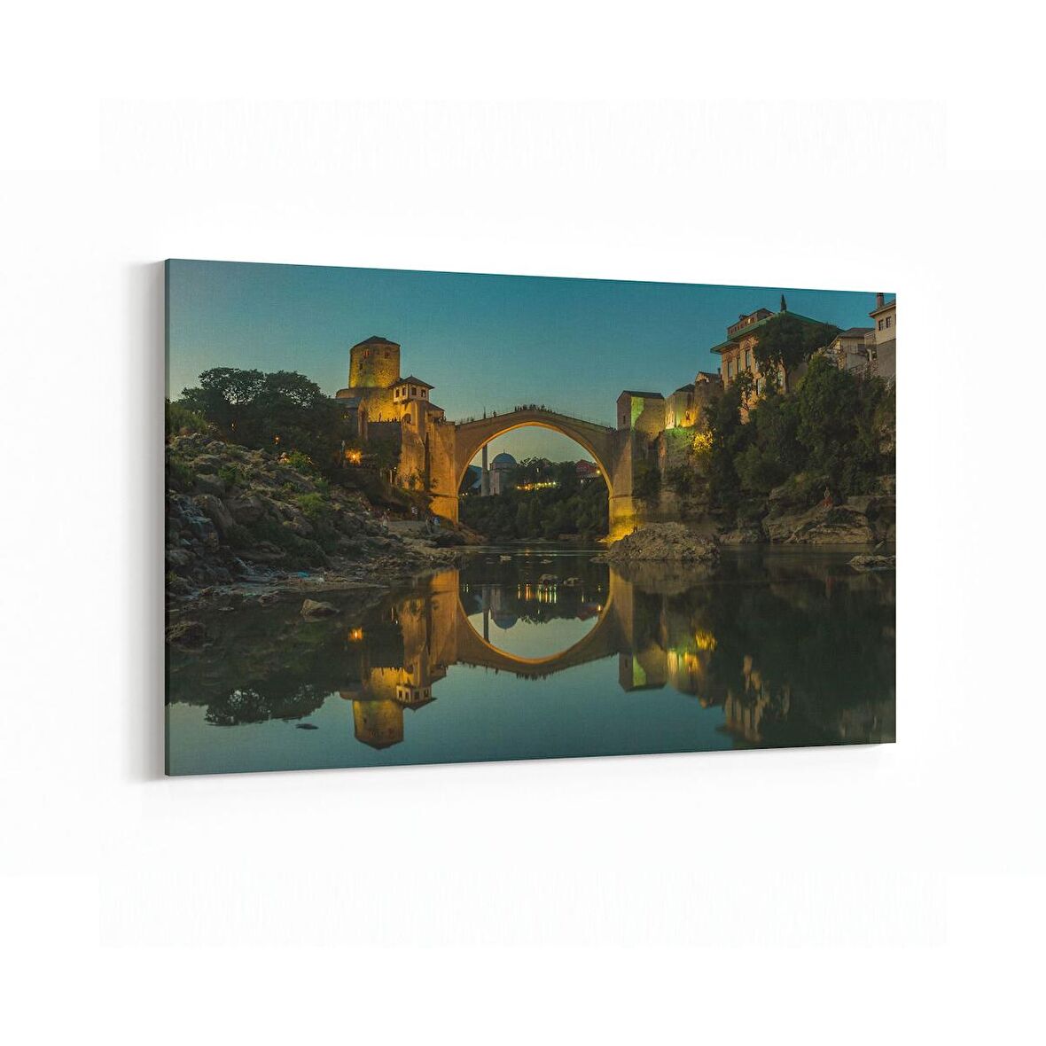 Olla 18666Y Yapı Görseli Yatay Kanvas Tablo (Ölçü: 150X100)