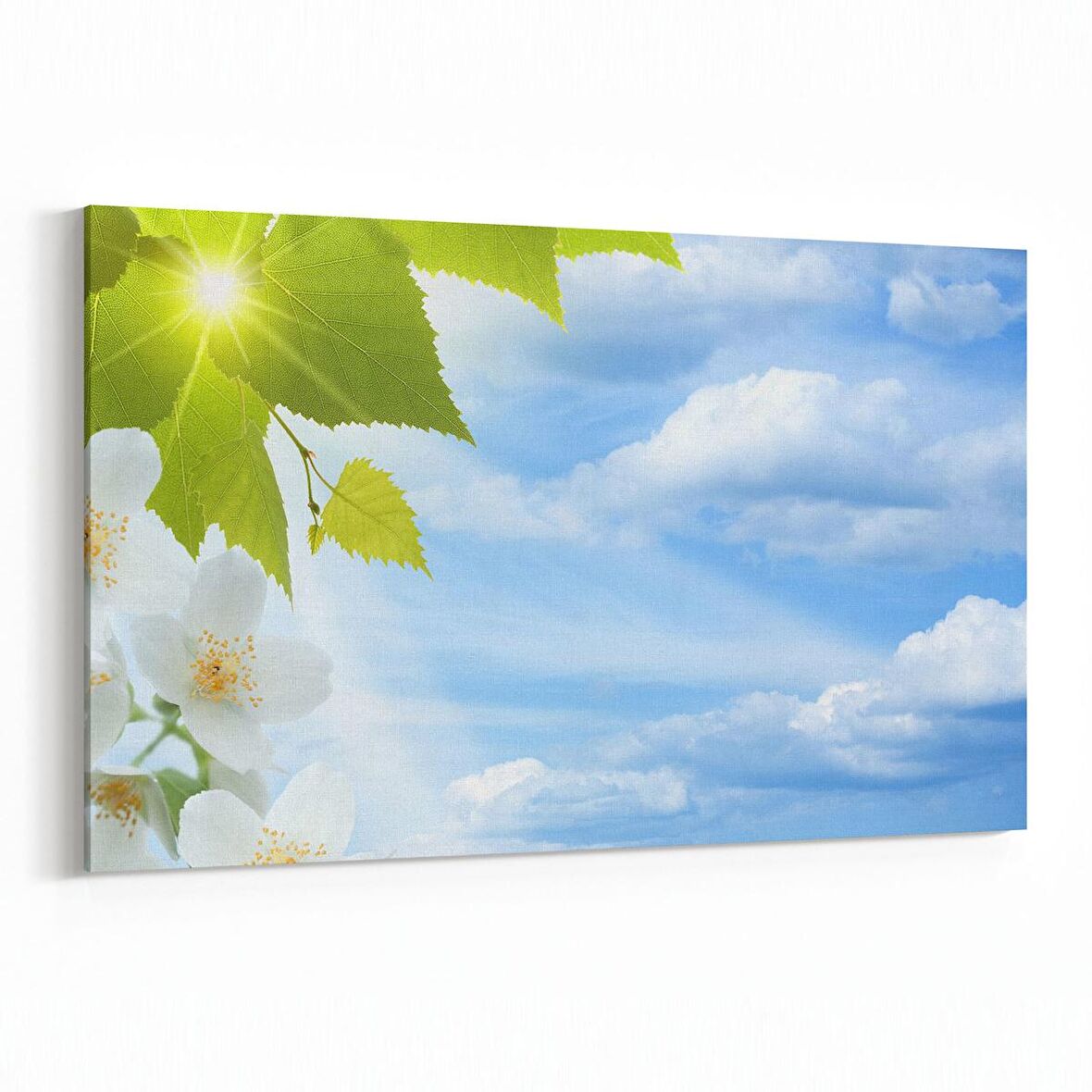 Olla 10481Y Ağaç Görseli Yatay Kanvas Tablo (Ölçü: 150X100)