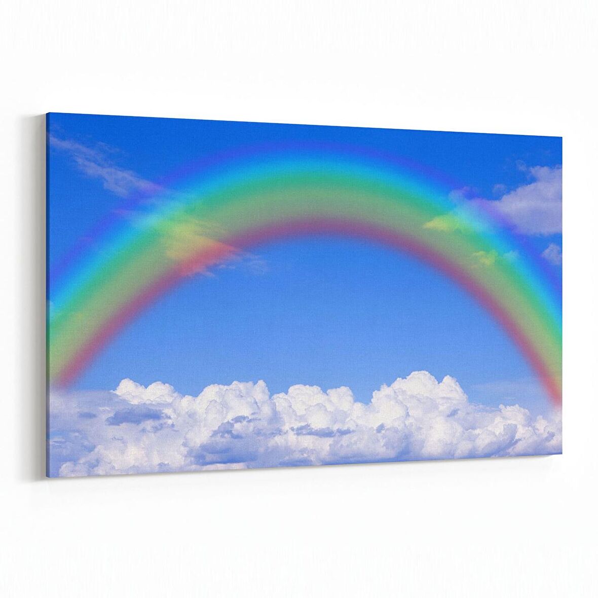 Olla 15684Y Gökyüzü Bulut Görseli  Yatay Kanvas Tablo (Ölçü: 120X80)