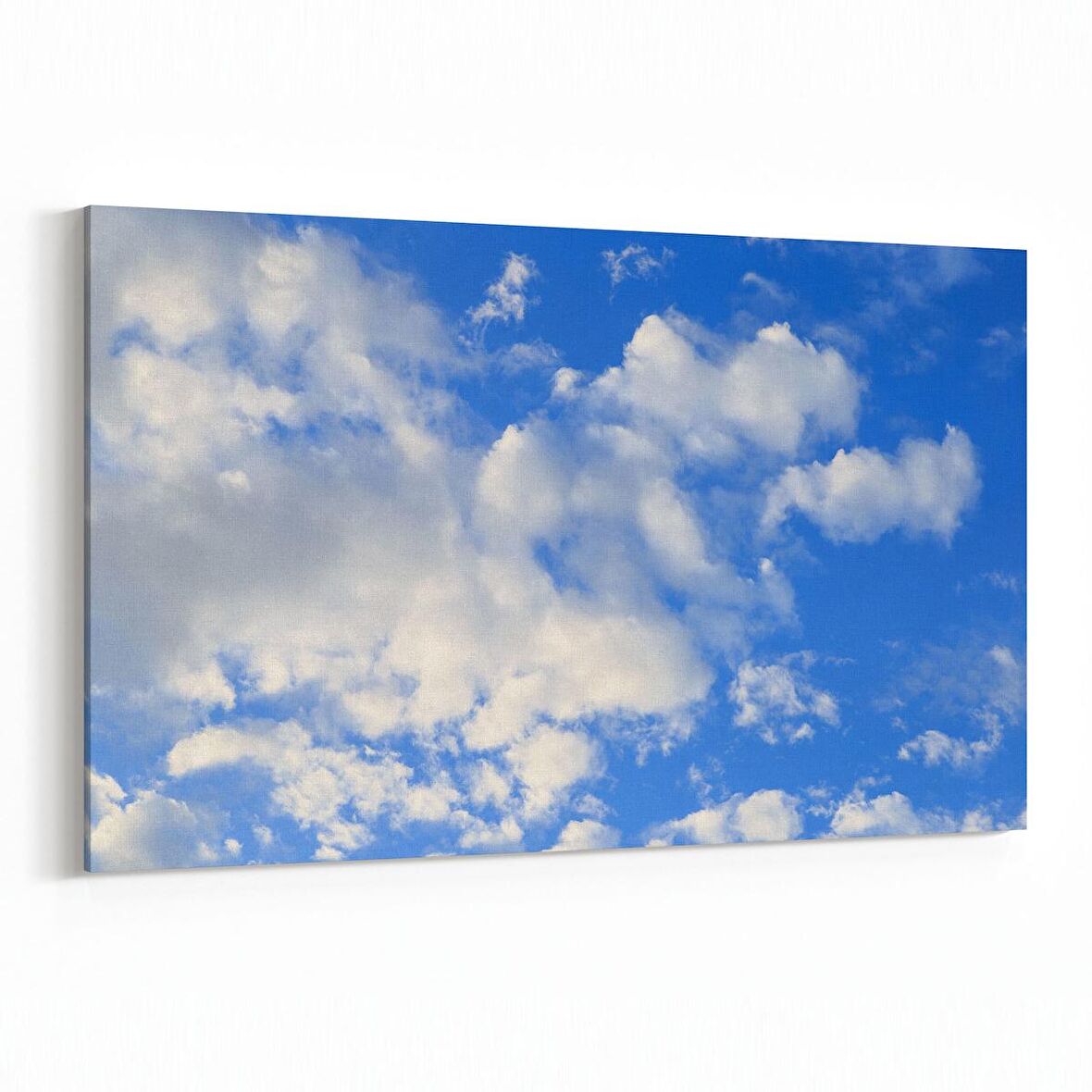 Olla 15668Y Gökyüzü Bulut Görseli  Yatay Kanvas Tablo (Ölçü: 30X20)