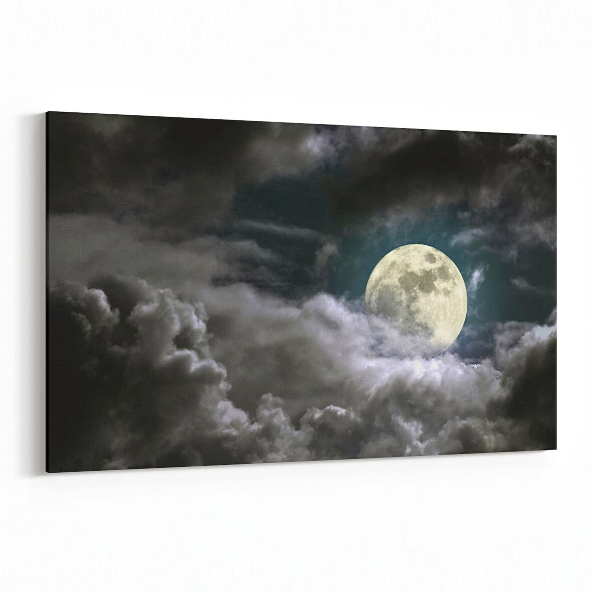 Olla 14812Y Gece Gökyüzü Görseli Yatay Kanvas Tablo (Ölçü: 150X100)