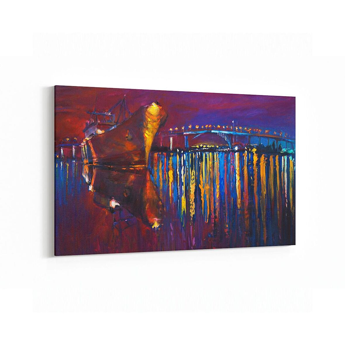 Olla 17755Y Yağlı Boya Görseli Yatay Kanvas Tablo (Ölçü: 120X80)