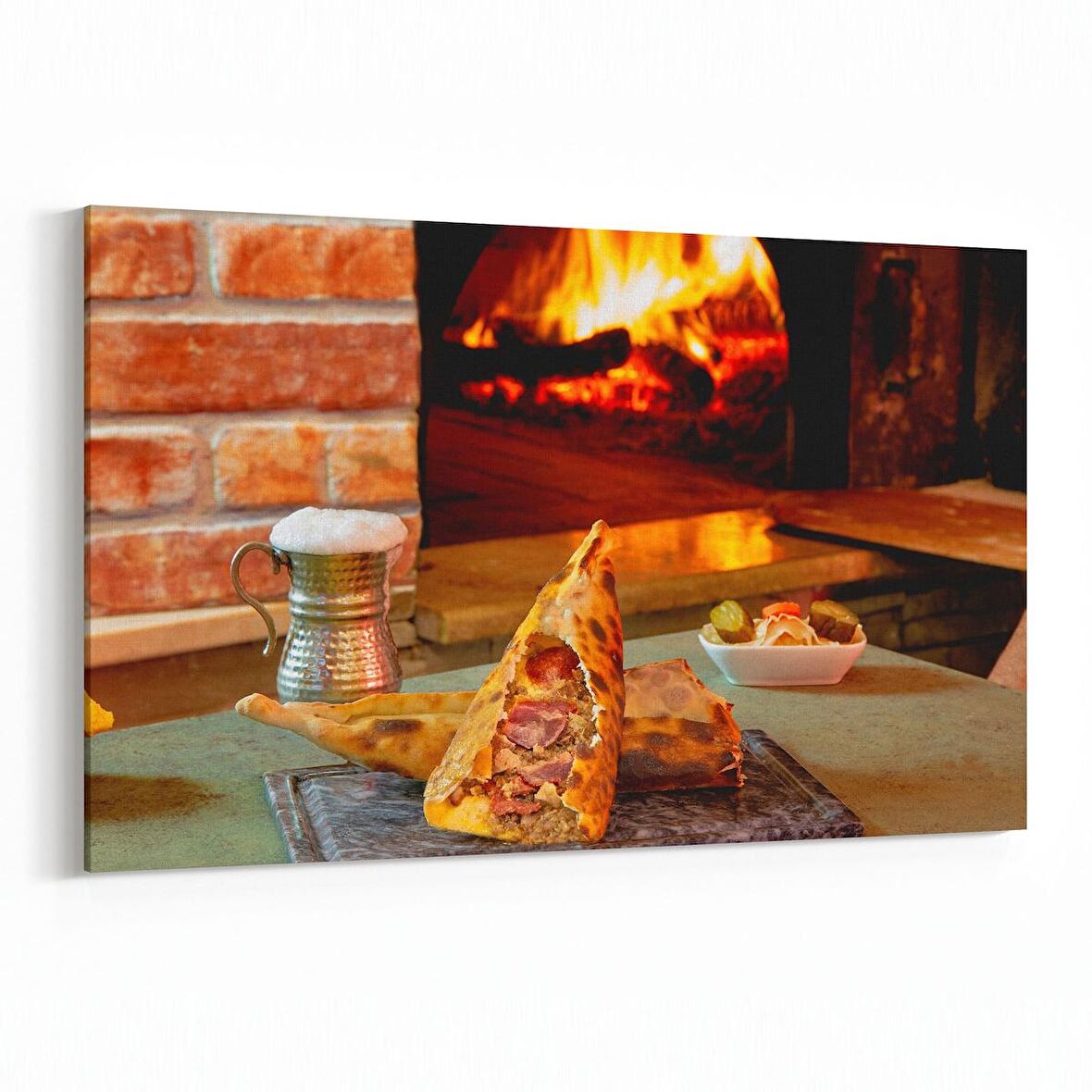 Olla 15028Y Gıda Görseli Yatay Kanvas Tablo (Ölçü: 30X20)