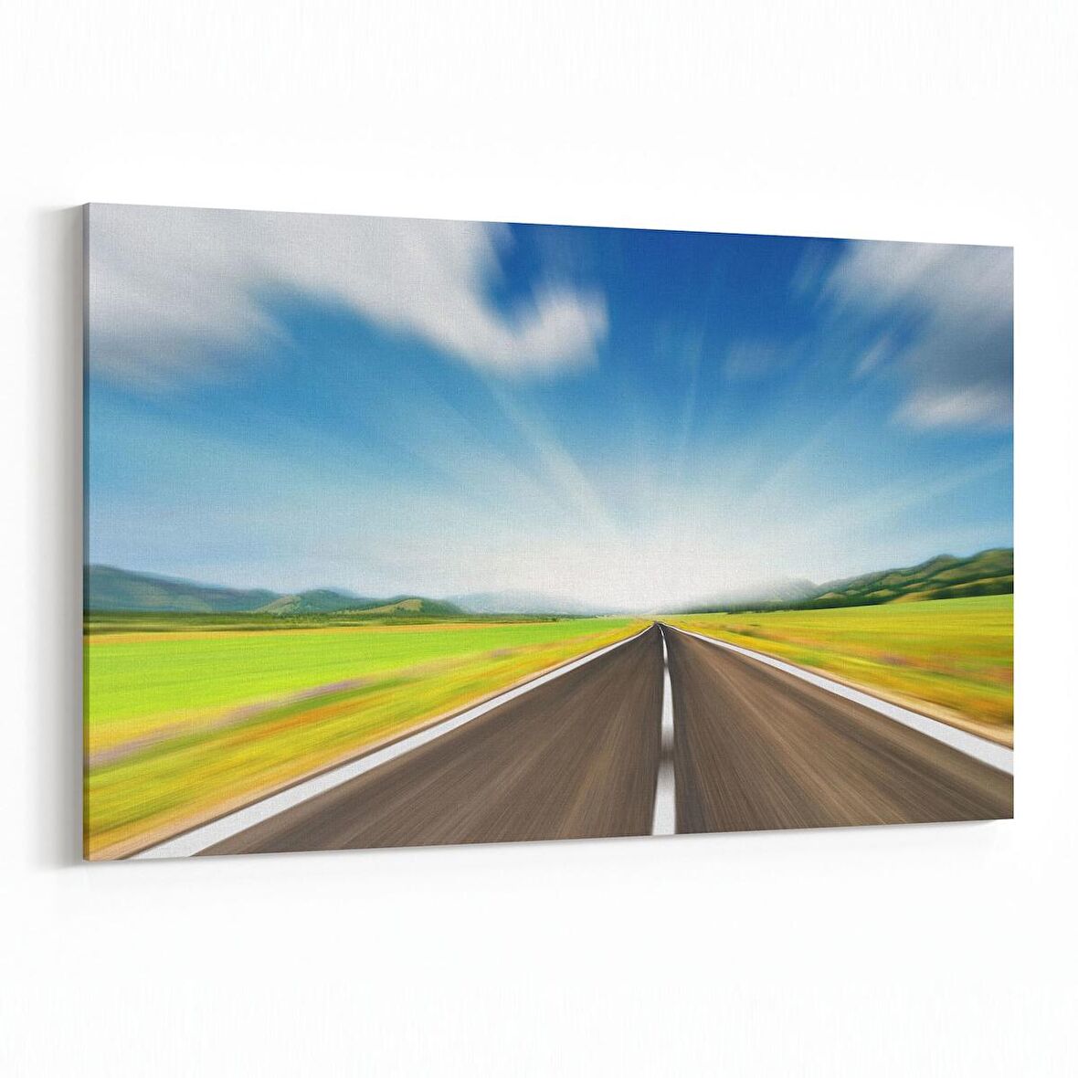 Olla 13689Y Doğa / Manzara Görseli Yatay Kanvas Tablo (Ölçü: 45X30)