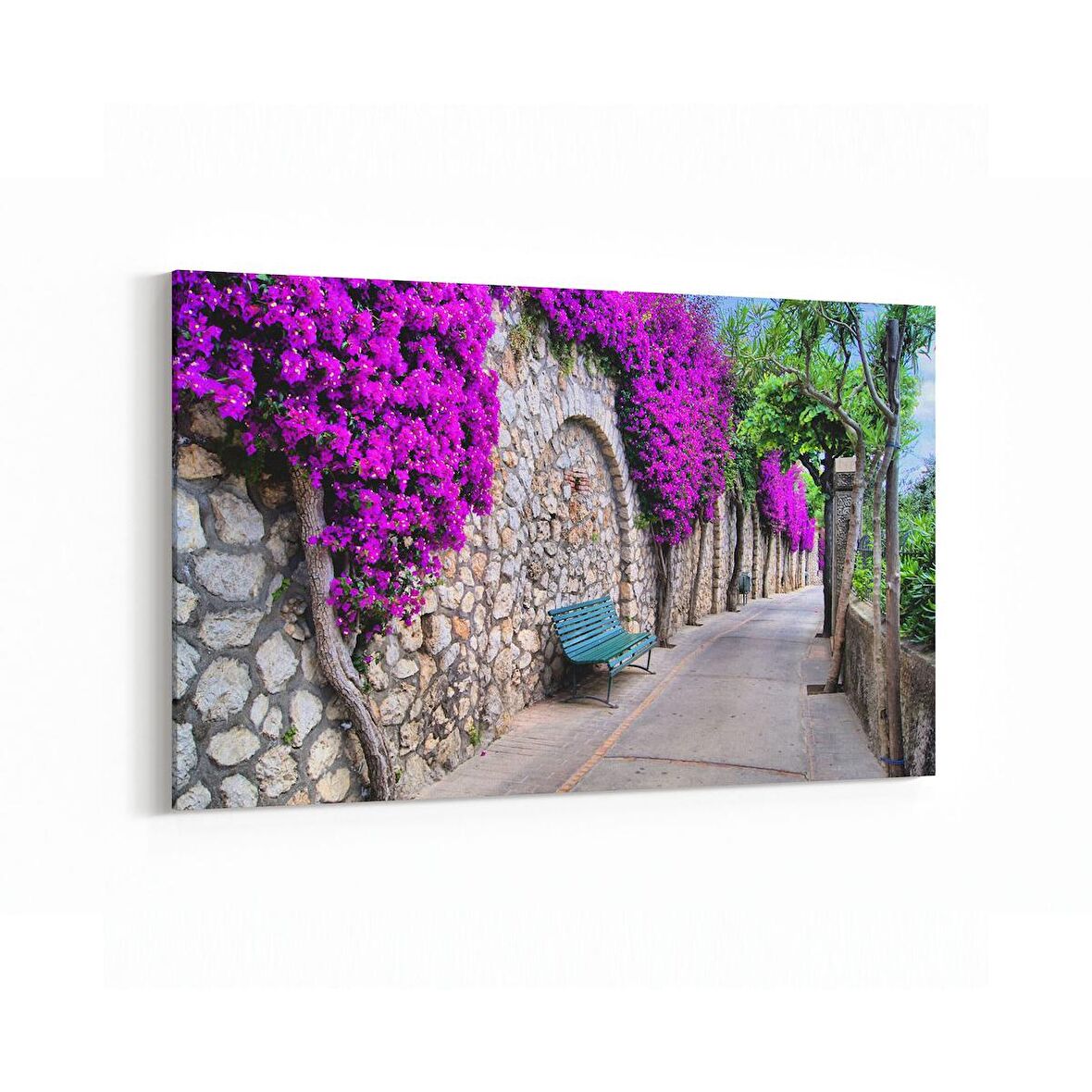 Olla 18089Y Yapı Görseli Yatay Kanvas Tablo (Ölçü: 45X30)