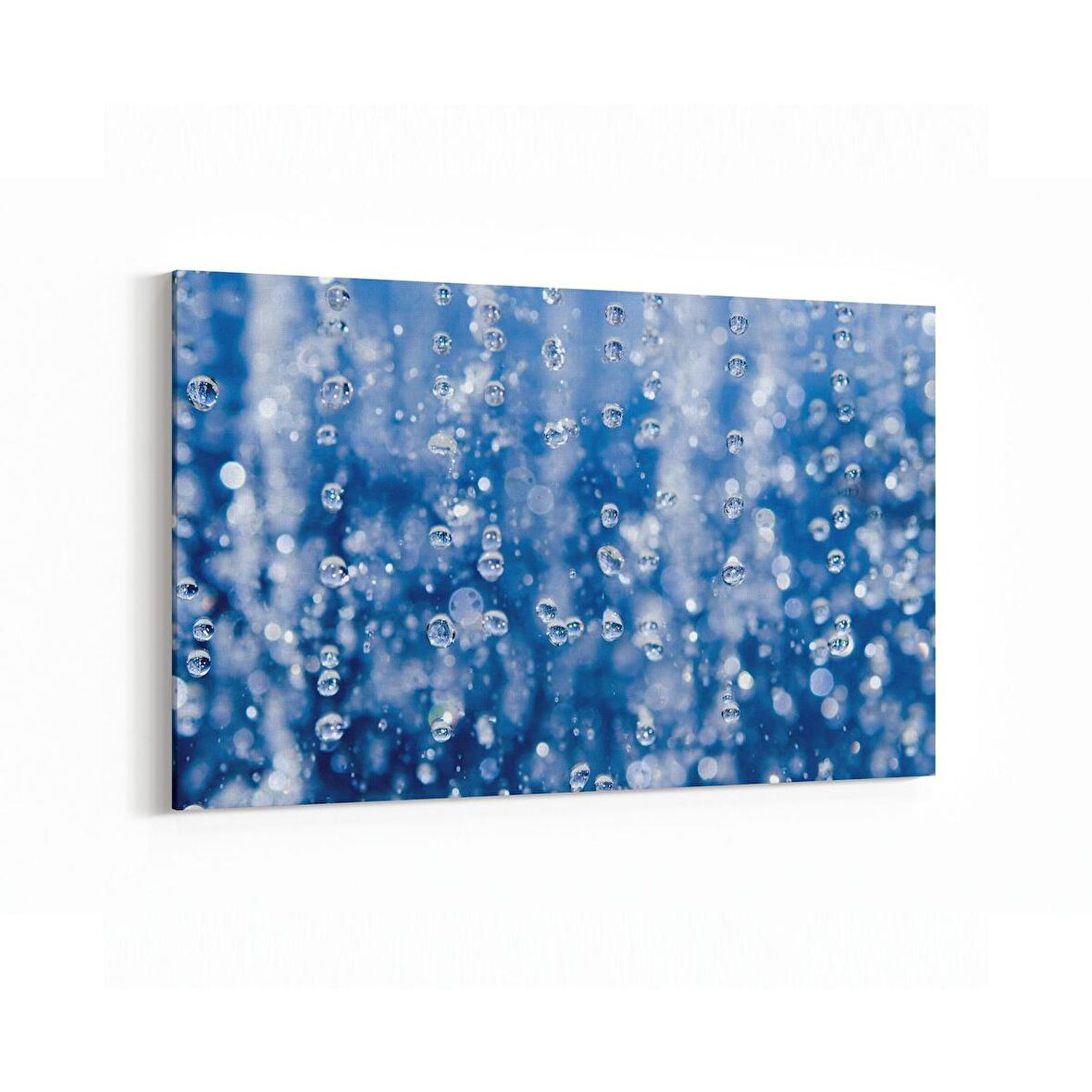Olla 17263Y Su / Damla Görseli Yatay Kanvas Tablo (Ölçü: 120X80)