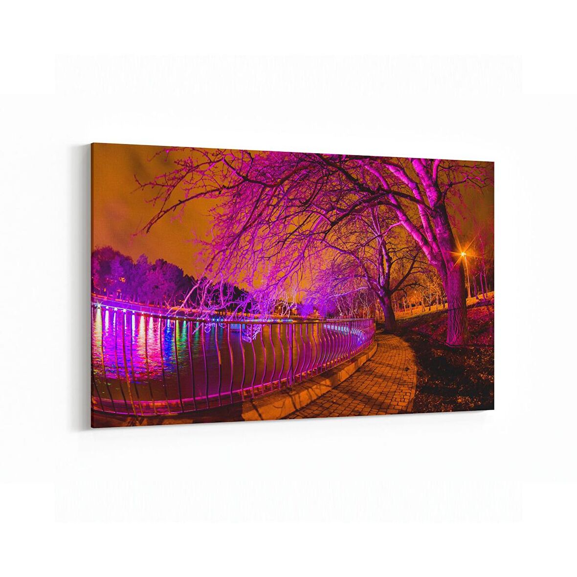 Olla 18947Y Yapı Görseli Yatay Kanvas Tablo (Ölçü: 45X30)