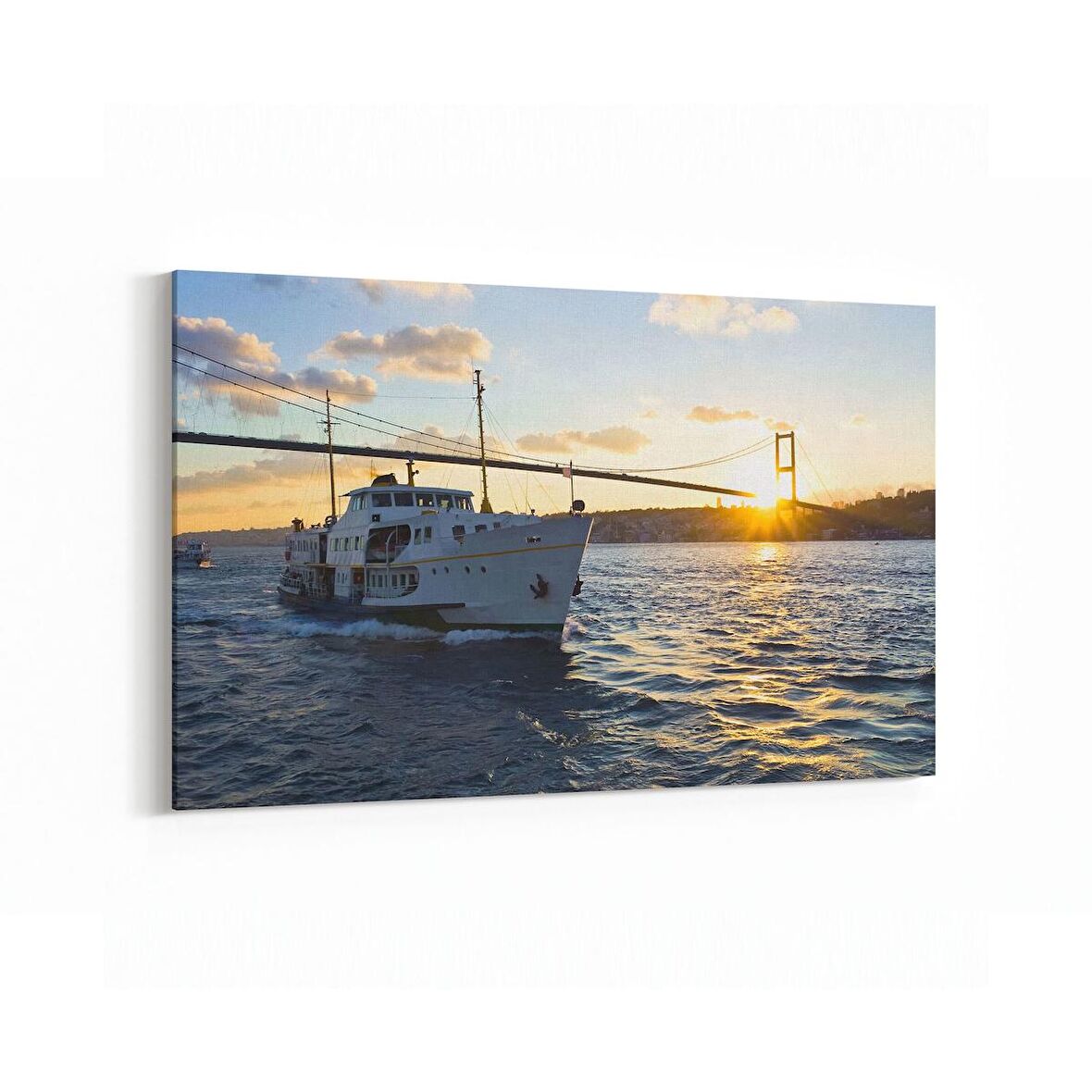 Olla 18605Y Yapı Görseli Yatay Kanvas Tablo (Ölçü: 120X80)