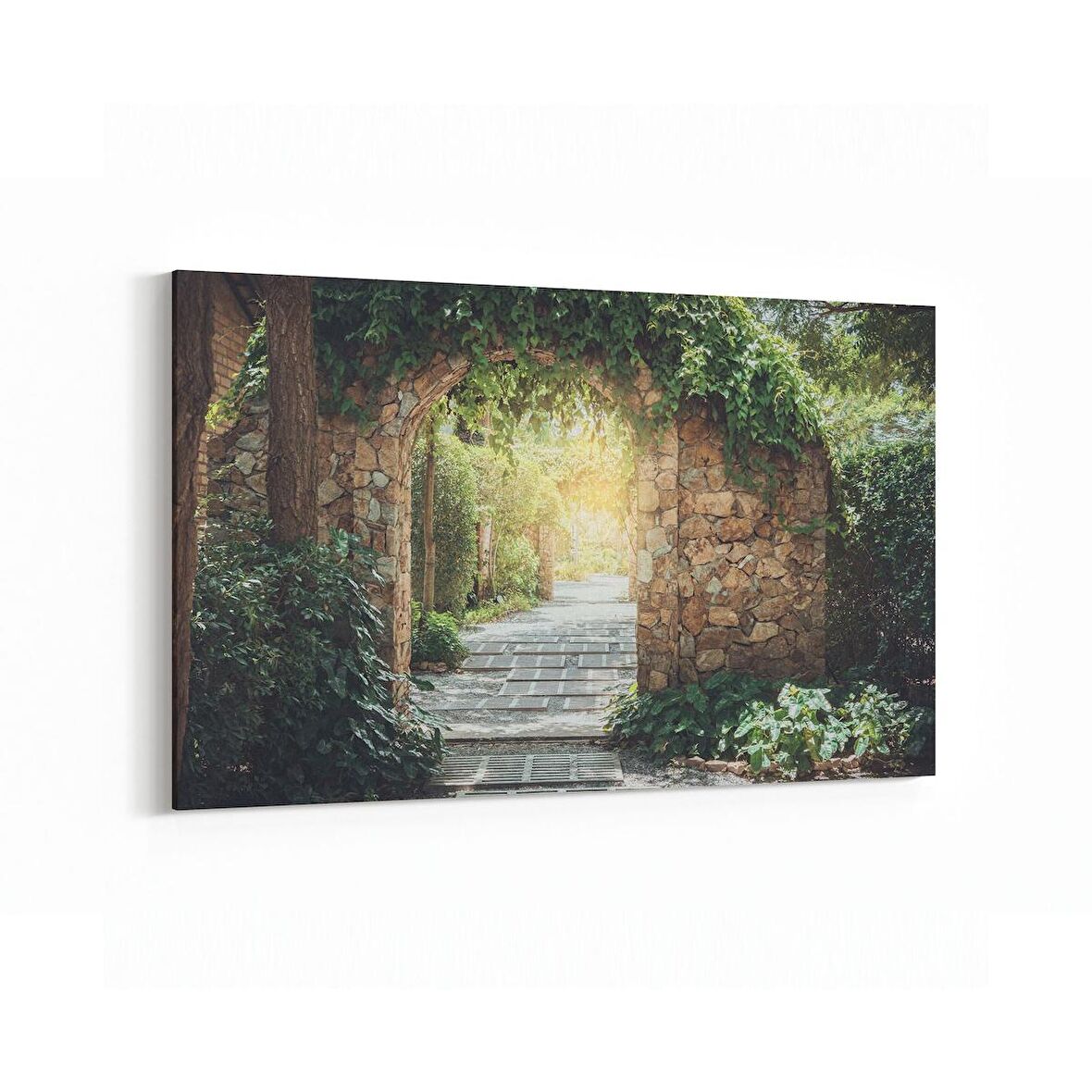 Olla 17949Y Yapı Görseli Yatay Kanvas Tablo (Ölçü: 150X100)