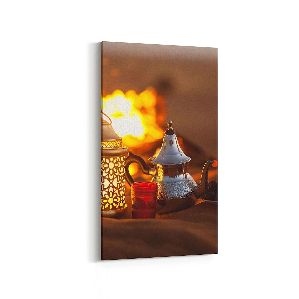 Olla 15067DD Gıda Görseli Dikey Dar Kanvas Tablo (Ölçü: 30X60)