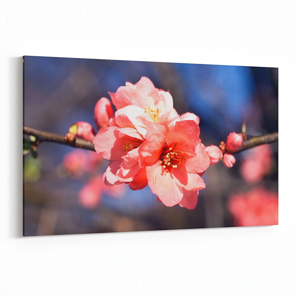 Olla 10930Y Ağaç Görseli Yatay Kanvas Tablo (Ölçü: 90X60)