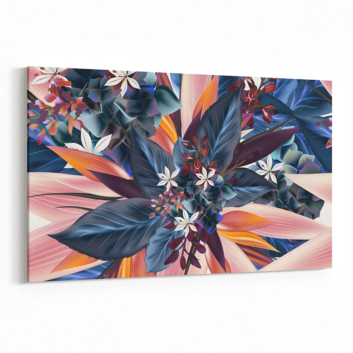 Olla 10385Y Abstract Görsel Yatay Kanvas Tablo (Ölçü: 150X100)