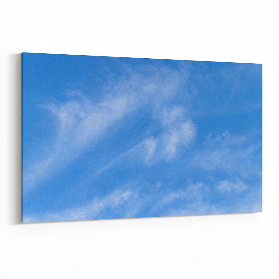 Olla 15608Y Gökyüzü Bulut Görseli  Yatay Kanvas Tablo (Ölçü: 45X30)