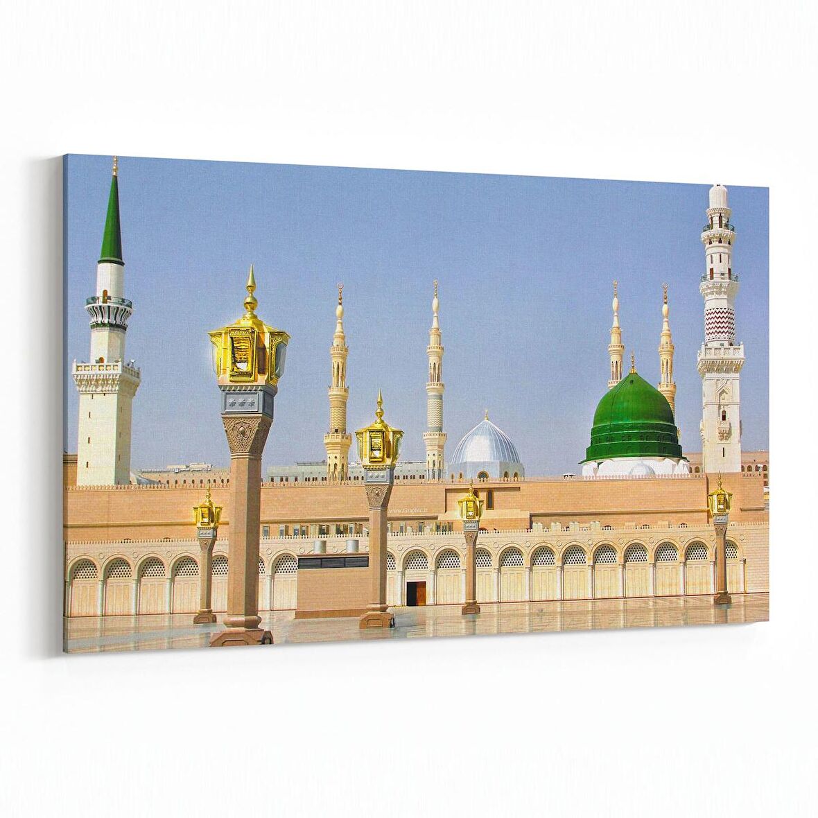 Olla 13071Y Dini Görsel Yatay Kanvas Tablo (Ölçü: 150X100)